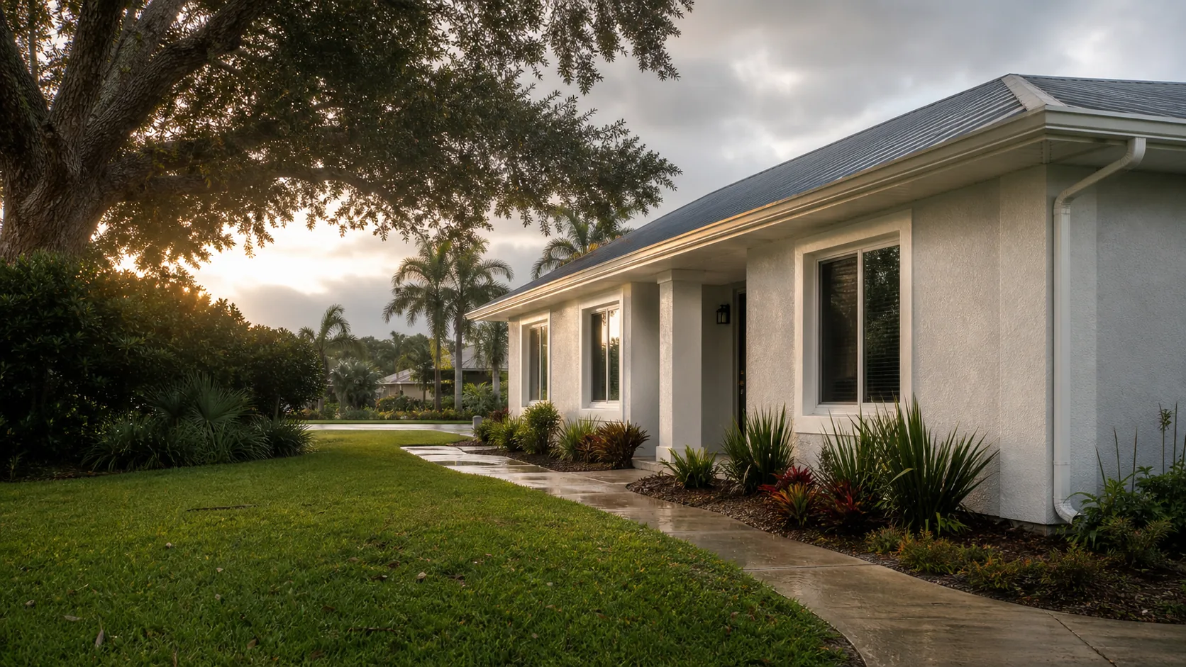 A believable West Palm Beach-area home suited to mold remediation planning